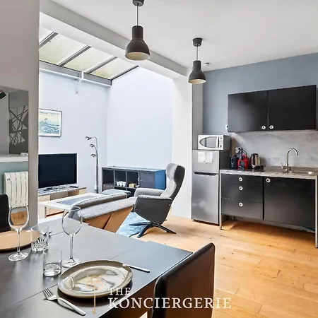 Apartment Design & Confortable Avec Terasse *