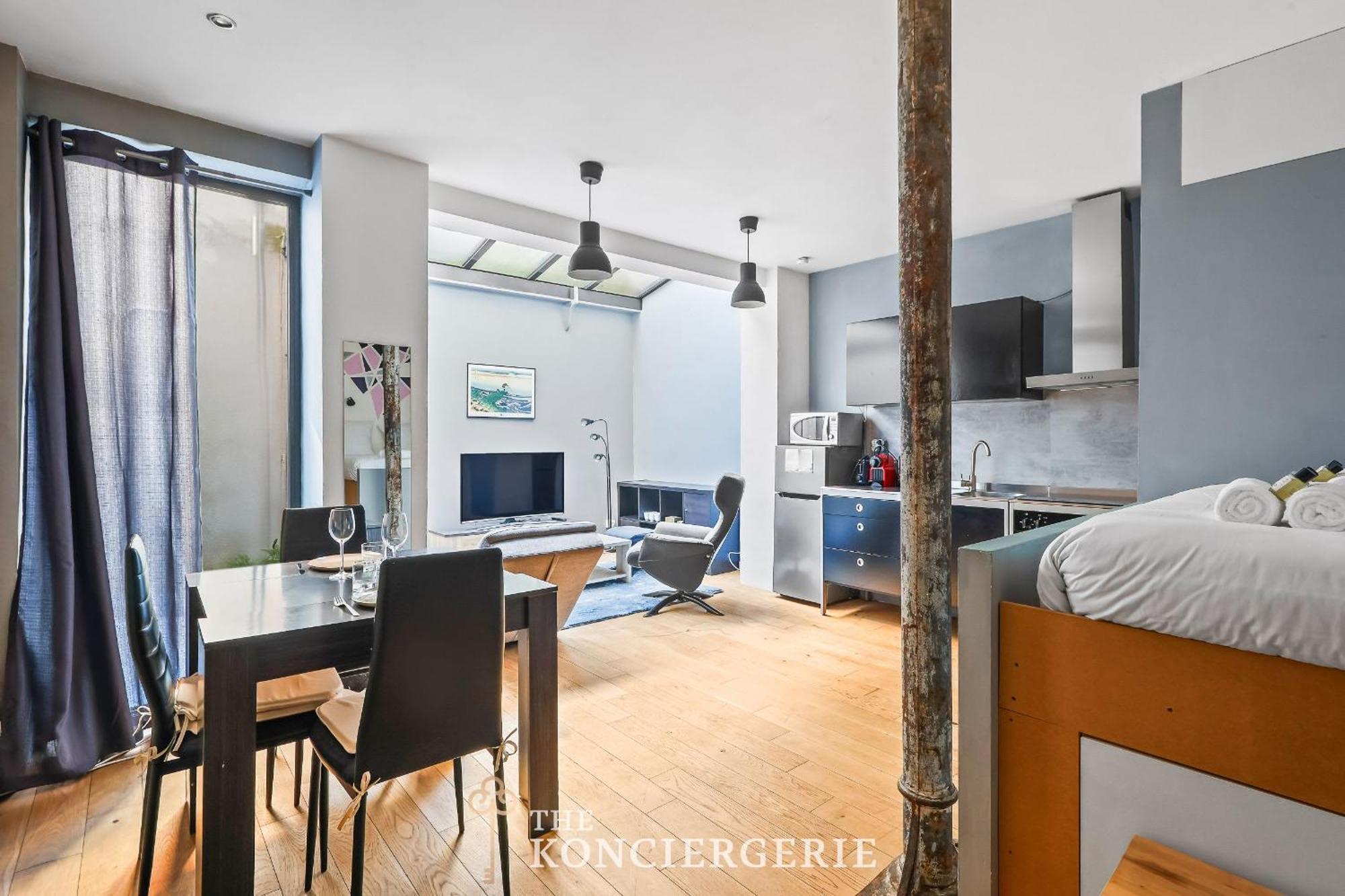 Design & Confortable Avec Terasse Apartment Paris
